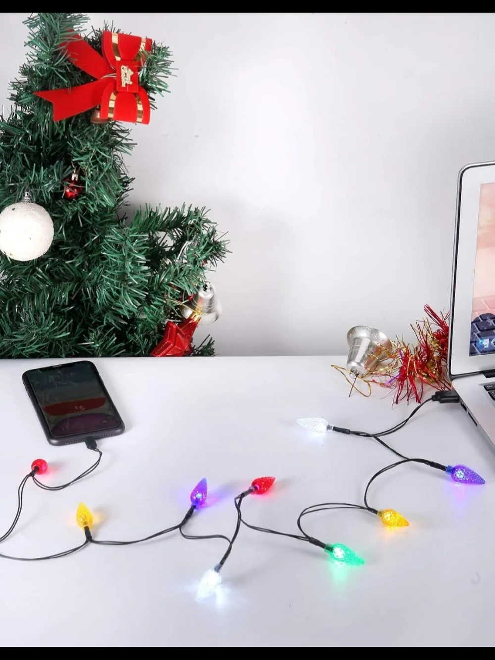 iPhone Multicolor C9 LED String Lights - USB Powered